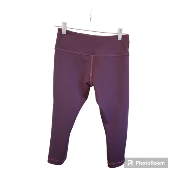 NWOT Lululemon Wunder Under Crop Reversible III Leggings - Picture 5 of 9